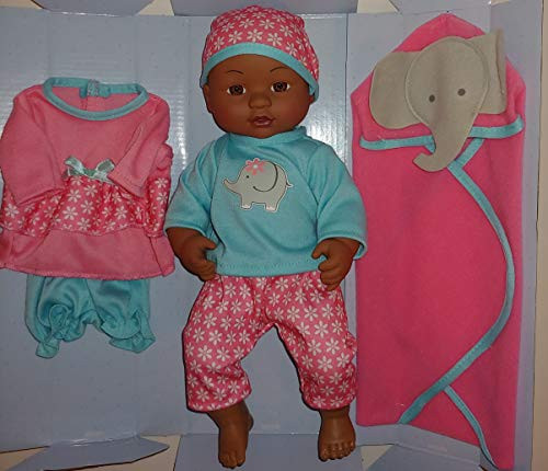 My Sweet Love Baby Doll & Outfits Play Set - African American