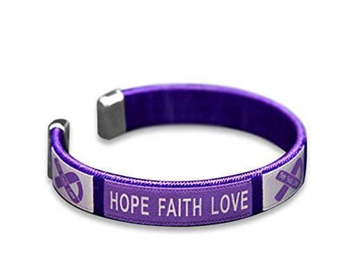 Fundraising For A Cause Alzheimer s Hope Bangle Bracelets Purple Ribbon Bracelets for Alzheimer s Awareness Gift Giving Awareness Events 2 Bracelets Fundraising For A Cause Alzheimer s Hope Bangle Bracelets Purple Ribbon Bracelets for Alzheimer s Awareness Gift Giving Awareness Events 2 Bracelets