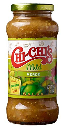 Chi Chi s Mild Verde Salsa   2 Pack   16 Ounce Glass Jars