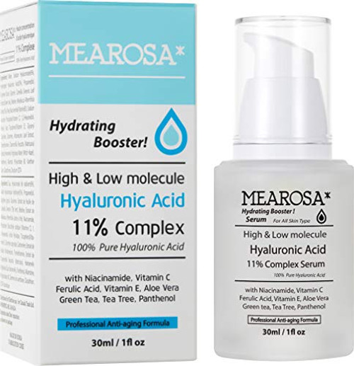 Hyaluronic Acid Serum for face 11 Low molecules Anti aging Hydrating Booster Serum 100 Pure Hyaluronic Acid Hyaluronic Acid Serum for face 11 Low molecules Anti aging Hydrating Booster Serum 100 Pure Hyaluronic Acid