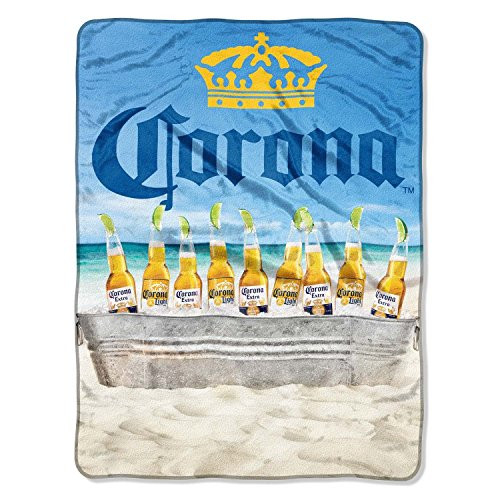Corona, "Beach Cooler" Micro Raschel Throw Blanket, 46" x 60", Multi Color