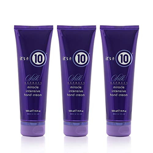 it s a 10 Haircare Silk Express Miracle Intensive Hand Cream  4 fl  oz   Pack of 3