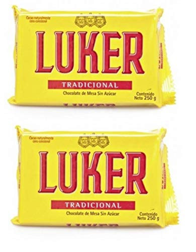 LUKER Chocolate Sugar Free 250 Grs  2 Pack