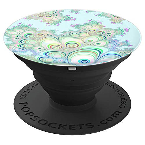 Marble Psychedelic Abstract Rainbow Paint patterns PopSockets Grip and Stand for Phones and Tablets