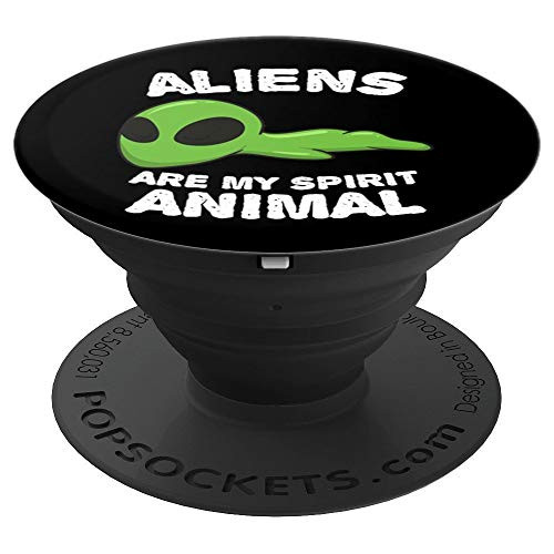 Anime Aliens My Spirit Animal Gifts for Animal Lovers PopSockets Grip and Stand for Phones and Tablets