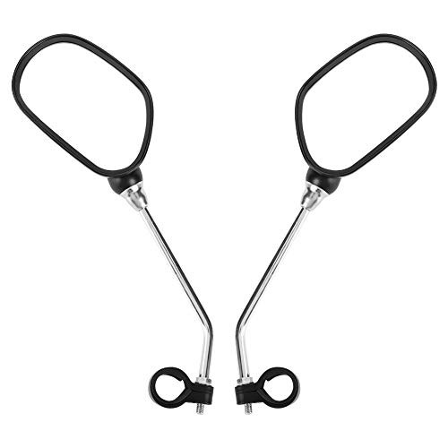 Bike Rearview Mirrors Adjustable Rotatable Handlebars Glass Bicycle Mirrors 360 Rotation Rearview Mirror for Mountain Bike Bicycle Bike Rearview Mirrors Adjustable Rotatable Handlebars Glass Bicycle Mirrors 360 Rotation Rearview Mirror for Mountain Bike Bicycle
