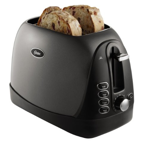 Oster 2-Slice Toaster, Black (TSSTTRJBG1-NP)