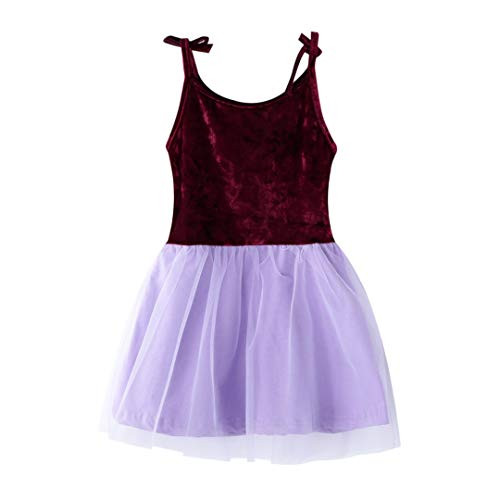 Girl Dress Summer Camisole Slip Beach Dresses Purple Cotton Casual Sleeveless A line Party Sundress 5T Girl Dress Summer Camisole Slip Beach Dresses Purple Cotton Casual Sleeveless A line Party Sundress 5T