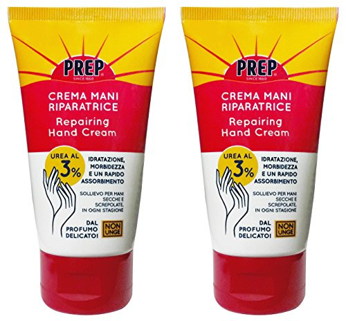PREP  Repairing Hand Cream   2 54 Fluid Ounces  75mL  Tubes  Pack of 2    Italian Import