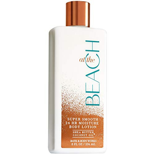 Bath   Body Works AT THE BEACH Super Smooth 24 Hour Moisture Body Lotion   8 Fl Oz