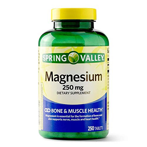 Spring Valley Magnesium Tablets  250 mg  250 Ct