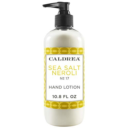Caldrea Hand Lotion Made with Shea Butter Aloe Vera and Glycerin Sea Salt Neroli Scent 10 8 oz Caldrea Hand Lotion Made with Shea Butter Aloe Vera and Glycerin Sea Salt Neroli Scent 10 8 oz