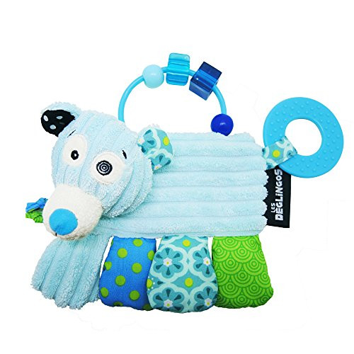 Globe Trotoys Deglingos Activity Teether, Illicos The Polar Bear