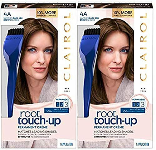 Clairol Nice N  Easy Root Touch Up  004a  Dark Ash Brown  2 Count