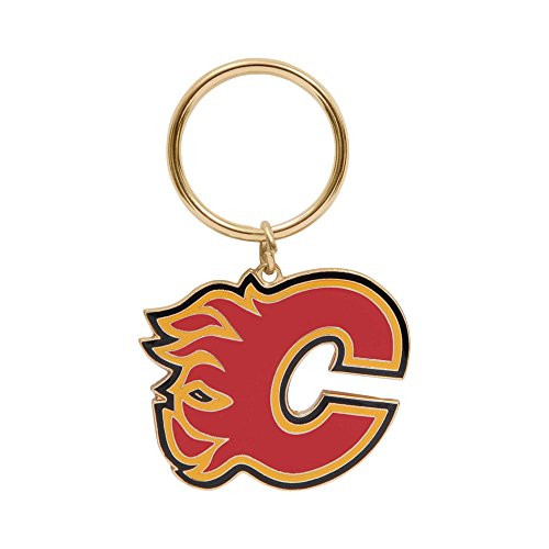 NHL Calgary Flames Logo Keychain