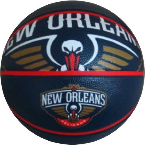 Spalding NBA New Orleans Pelicans Team Logo Basket Ball  29 5   Blue