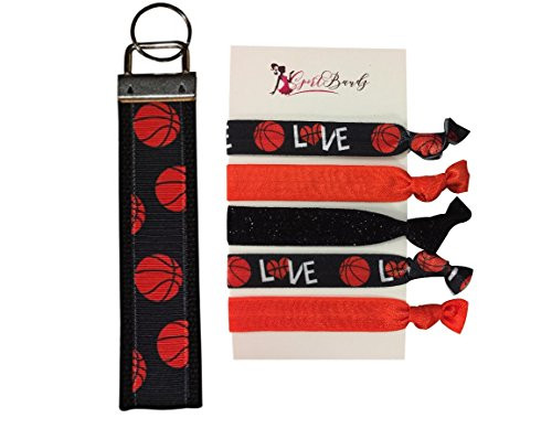 Infinity Collection Basketball Keychain  Basketball Gift  Basketball FOB Key Ring  Perfect Basketball Gift for Players   Coaches