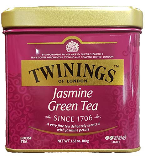 Twinings Jasmine Green Tea  Loose Tea  3 53 Ounce Tin  1 Tin