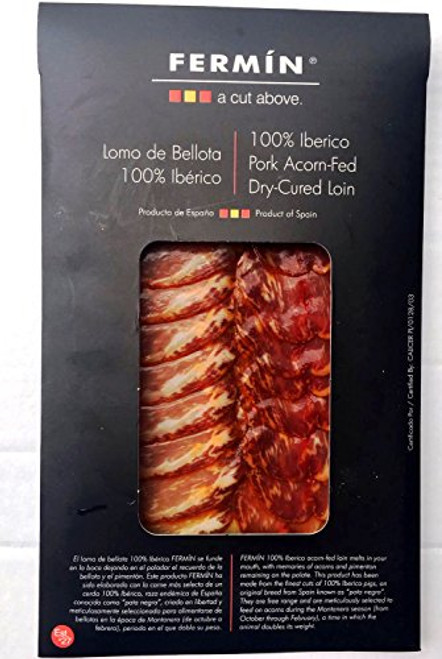 Fermin Sliced Iberico de Bellota Pork Loin  2 oz