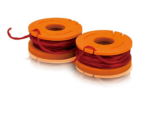WORX WA0004 Replacement 10 Foot Grass Trimmer Edger Spool Line  2 Pack