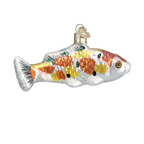 Old World Christmas Koi Glass Blown Ornament Old World Christmas Koi Glass Blown Ornament