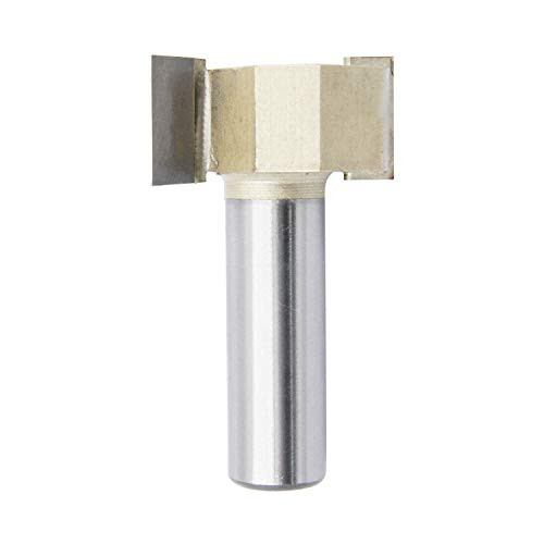 TIDEWAY T Slot Router Bit Carbide Tipped Router Bit Wood Milling Cutter Woodworking Drill Bit 1 2  Shank 5 8  Cutting Depth