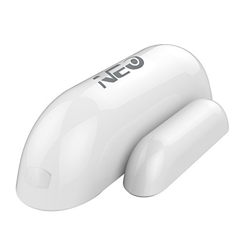NEO Z-Wave Plus Door/Window Sensor Mini Sized Home Automation Window Sensor for Security, Magnetic, Work with Wink, SmartThings, Vera, Fibaro & more