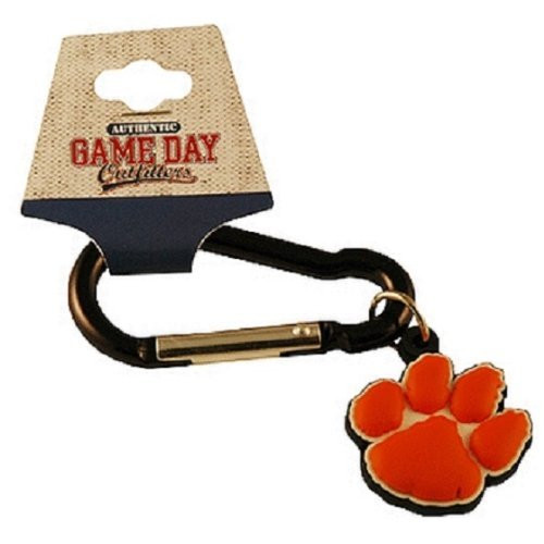 Jenkins Enterprises Clemson Tigers Team Logo NCAA Carabiner Keychain