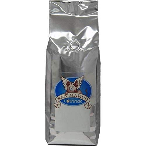 San Marco Coffee Flavored Whole Bean Coffee  English Toffee  1 Pound