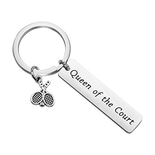 CHOORO Tennis Gift Tennis Keychain Tennis Mom Gift Queen of The Court Tennis Player Gift Tennis Team Gift Tennis Racket Jewelry Tennis Lover Gift Tennis Coach Gift Queen of Court kc CHOORO Tennis Gift Tennis Keychain Tennis Mom Gift Queen of The Court Tennis Player Gift Tennis Team Gift Tennis Racket Jewelry Tennis Lover Gift Tennis Coach Gift Queen of Court kc