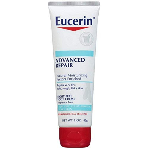 Eucerin Intensive Repair Foot Creme 3 Oz  Pack of 2