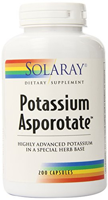 Solaray Potassium Asporotate Supplement  99 mg   200 Count