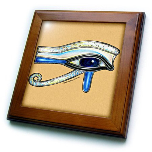 3dRose ft_167473_1 Opalite Eye of Ra Egyptian Pagan Art-Framed Tile Artwork, 8 by 8-Inch 3dRose ft_167473_1 Opalite Eye of Ra Egyptian Pagan Art-Framed Tile Artwork, 8 by 8-Inch