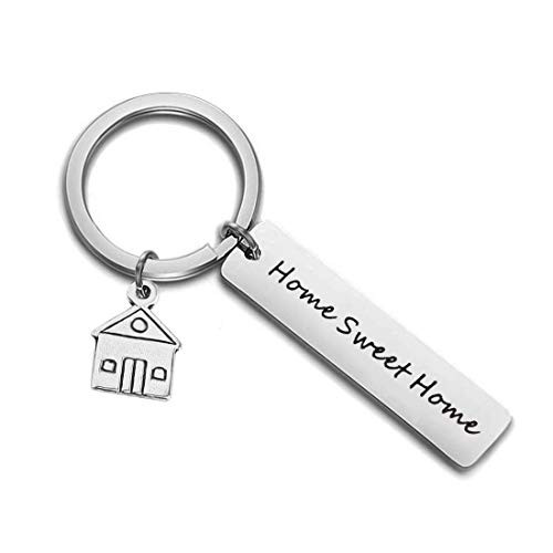 CHOORO New Home Gift Housewarming Gift for New Home Owner Sweet Home Keychain Realtor Closing Gift to Client  Sweet Home Keychain