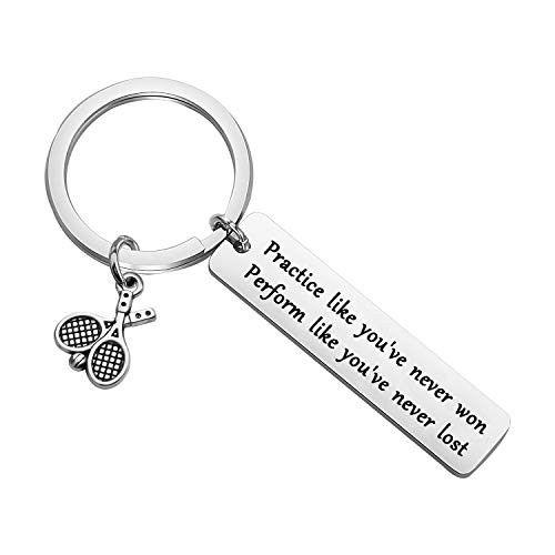 CHOORO Tennis Gift Tennis Keychain Tennis Mom Gift Tennis Team Gift Practice Like Youve Never Won Tennis Player Key Ring Gift Tennis Racket Jewelry Tennis Lover Gift Tennis Practice kc CHOORO Tennis Gift Tennis Keychain Tennis Mom Gift Tennis Team Gift Practice Like Youve Never Won Tennis Player Key Ring Gift Tennis Racket Jewelry Tennis Lover Gift Tennis Practice kc