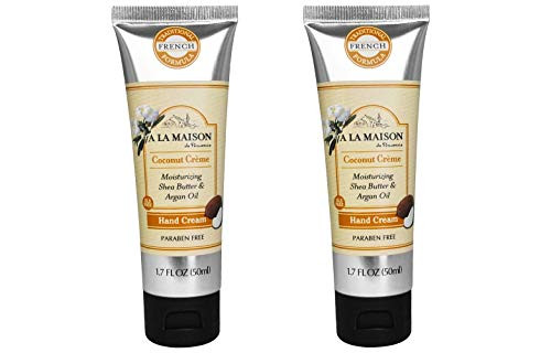 A La Maison Hand Cream  Coconut Creme  2 Pack   1 7 Fluid Ounce
