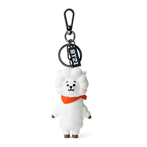 BT21 Official Merchandise by Line Friends   RJ Keychain Ring