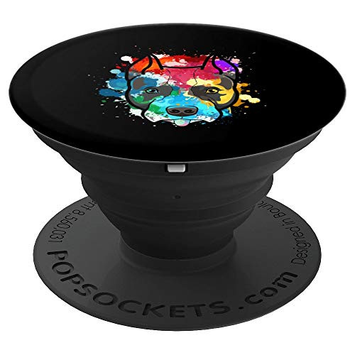 Staffordshire Bull Terrier Water Color Dog Mom Paint Splat PopSockets Grip and Stand for Phones and Tablets Staffordshire Bull Terrier Water Color Dog Mom Paint Splat PopSockets Grip and Stand for Phones and Tablets