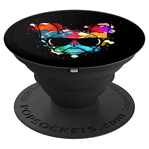 French Bulldog Water Color Frenchie Dog Mom Paint Splat Gift PopSockets Grip and Stand for Phones and Tablets French Bulldog Water Color Frenchie Dog Mom Paint Splat Gift PopSockets Grip and Stand for Phones and Tablets