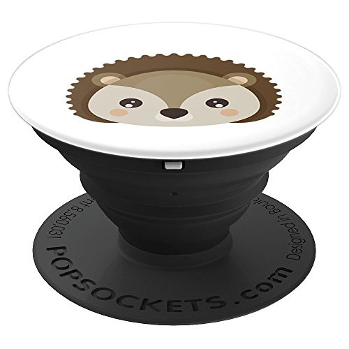 Cute Hedgehog Face PopSockets Grip and Stand for Phones and Tablets Cute Hedgehog Face PopSockets Grip and Stand for Phones and Tablets
