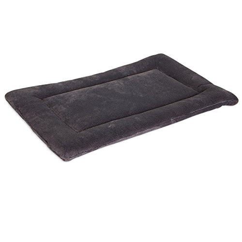 Aspen Pet Rectangular Kennel Mat  Dark Gray  for 24  Crates
