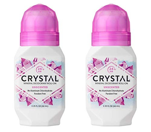 Crystal  Roll On Deodorant  2 25 oz  Pack of 2