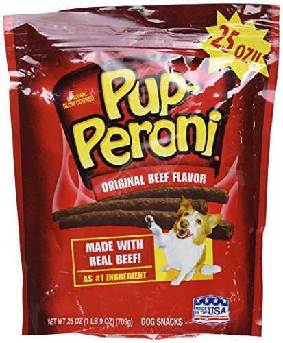 Pup Peroni Beef Dog Treats  25 oz