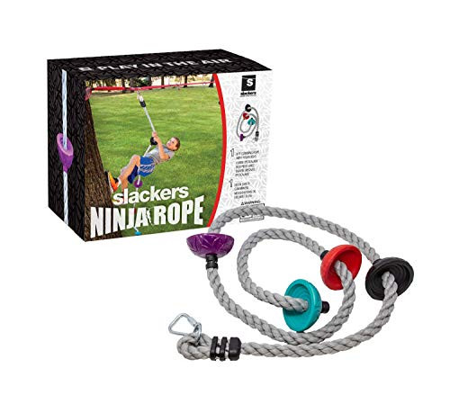 Slackers Ninjaline Climbing Rope (Multi-Color)