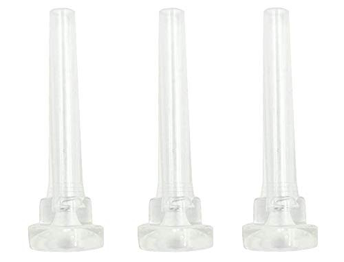 Liyafy 3pcs Trumpet Mouthpiece 3C 5C 7C Classic Shape Clear Plastic White Mouthpiece Trumpet Accessories Parts Liyafy 3pcs Trumpet Mouthpiece 3C 5C 7C Classic Shape Clear Plastic White Mouthpiece Trumpet Accessories Parts