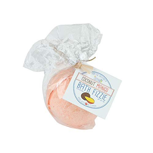 Florida Salt Scrubs Bath Fizzie  4 Ounce  Coconut Mango