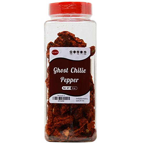 Sichuan Ghost Chili Pepper 2 oz  Szechuan Ghost Pepper Pods  Whole Dried Ghost Pepper  Dried Hot Peppers  Fresh Dried Ghost Chili Peppers  2 oz  1 PACK