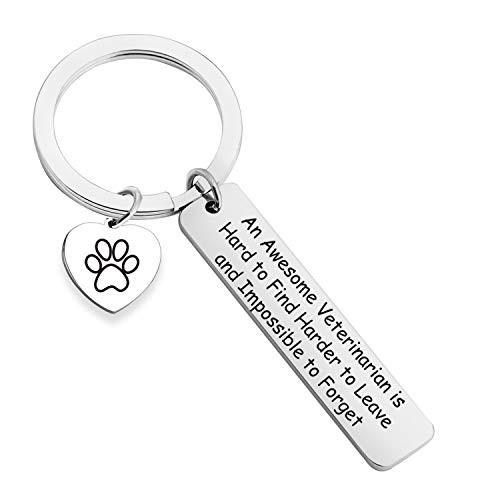 EIGSO Veterinarian Gift an Awesome Veterinarian is Hard to Find Thank You Gift for Vet Veterinarian Keychain Vet Tech Jewelry Veterinarian Appreciation Gift Veterinarian KR EIGSO Veterinarian Gift an Awesome Veterinarian is Hard to Find Thank You Gift for Vet Veterinarian Keychain Vet Tech Jewelry Veterinarian Appreciation Gift Veterinarian KR