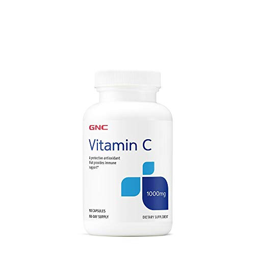 GNC Vitamin C Capsules 1000mg  90 Capsules  Provides Immune Support