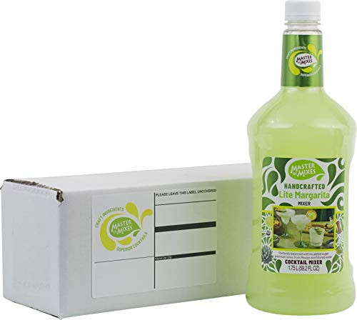 Master of Mixes Margarita Lite Drink Mix  Ready To Use  1 75 Liter Bottle  59 2 Fl Oz   Individually Boxed